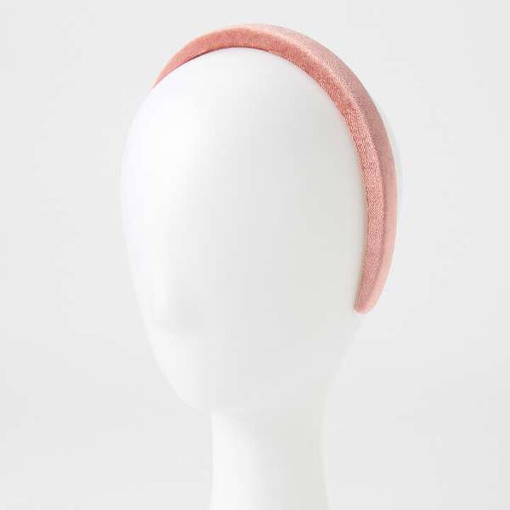 Velour Headband,Light khaki, medium image number 3