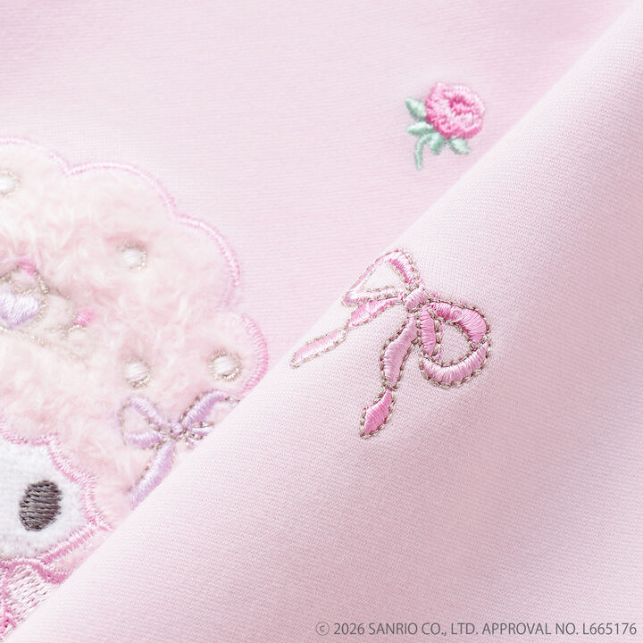 My Melody / My Sweet Piano Front Zip One-Piece Dress,Pink, medium image number 15