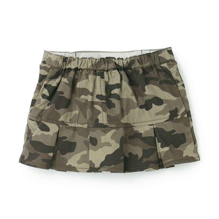 [Cool Touch] Box Pleat Hem Skirt,Blue, medium image number 20