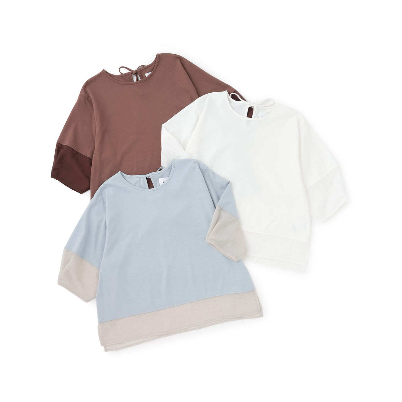 Lantern Sleeve Pullover,Turquoise, large image number 12