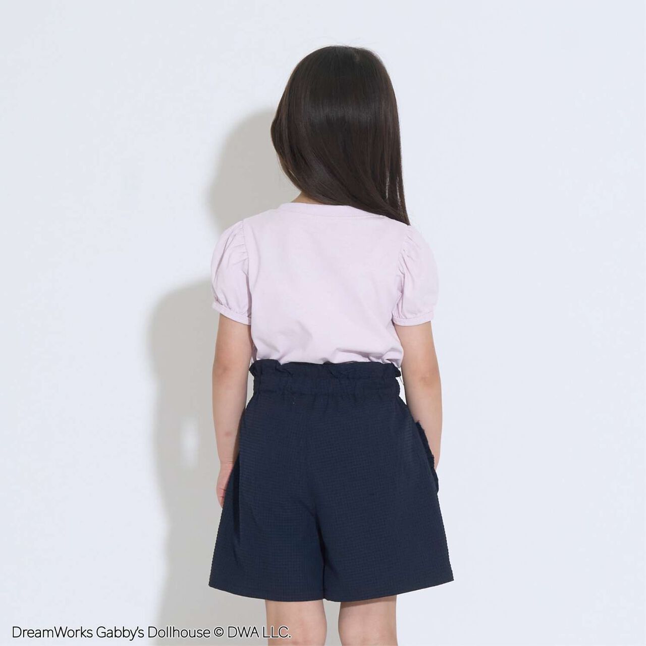 [Gabby's Dollhouse Soft Cotton] Puff Sleeve Printed T-Shirt,Blue gray, large image number 8