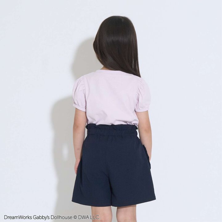 [Gabby's Dollhouse Soft Cotton] Puff Sleeve Printed T-Shirt,Blue gray, medium image number 8