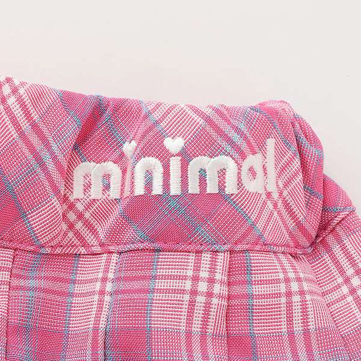 Check Pleats Culottes,Turquoise, medium image number 4