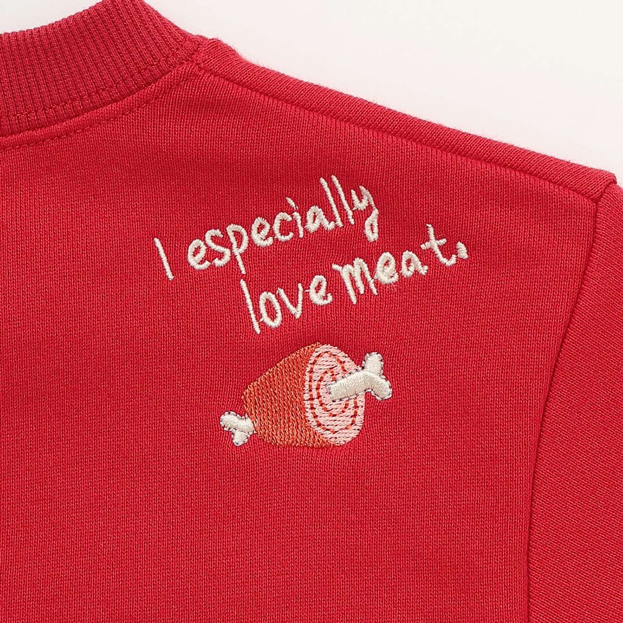 [Restock] Dinosaur Sagara Sweatshirt,Red, large image number 6