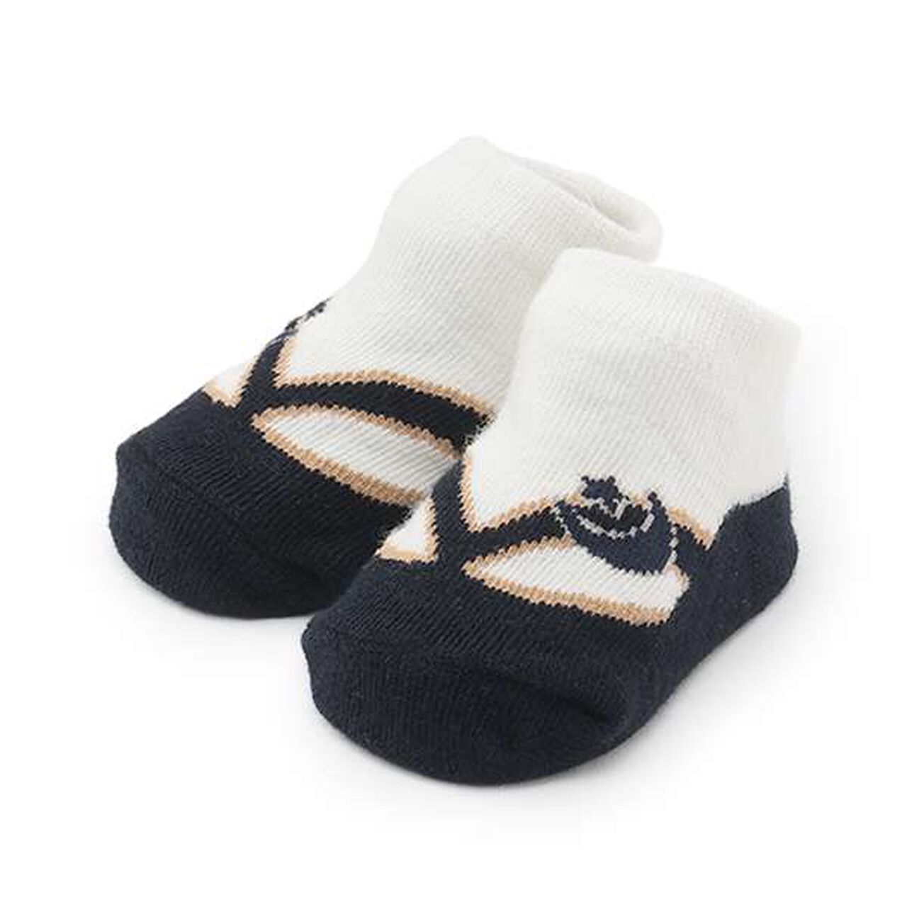 Boys Tabi-Style Cup Socks,Navy, large image number 0