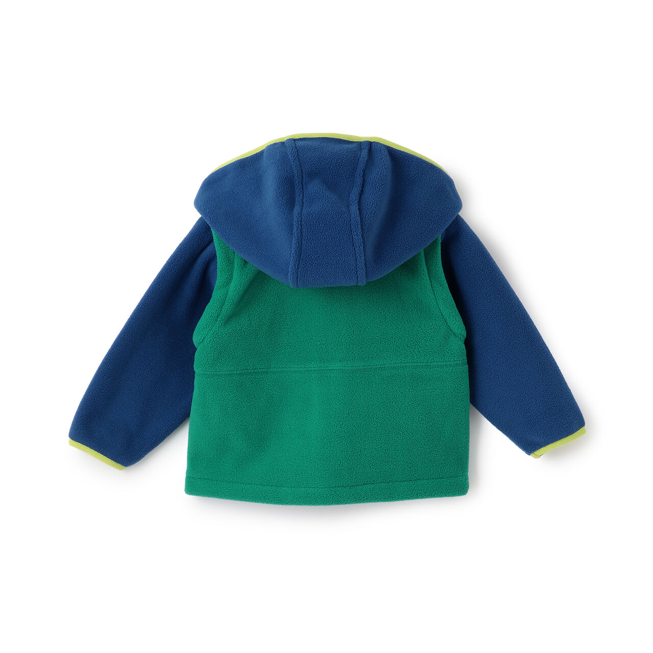 Dinosaur Color Block 3-Way Fleece Parka,Navy, large image number 1