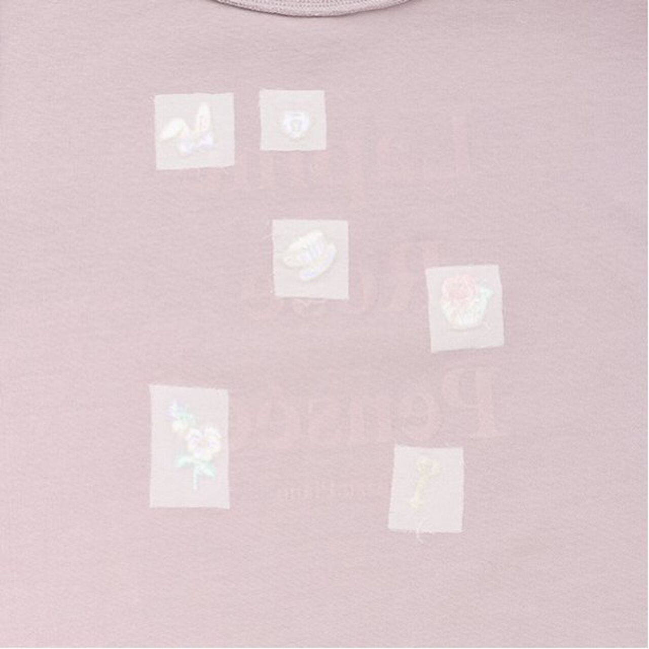 Girly Logo Short-Sleeve T-Shirt,Off white, large image number 6