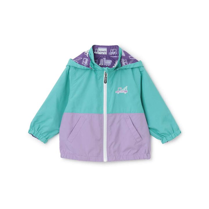 Reversible Vehicle Windbreaker,Emerald green, medium image number 0