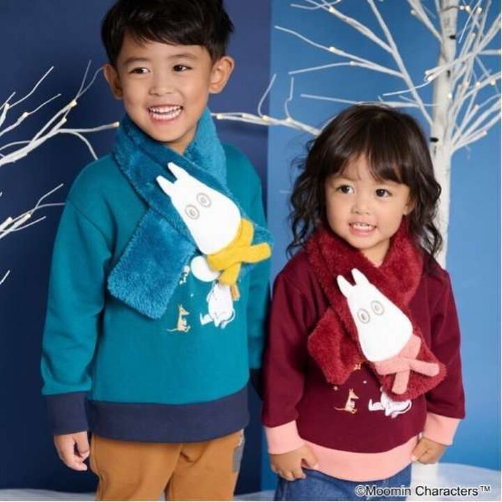 MOOMIN Scarf,Blue green, medium image number 11