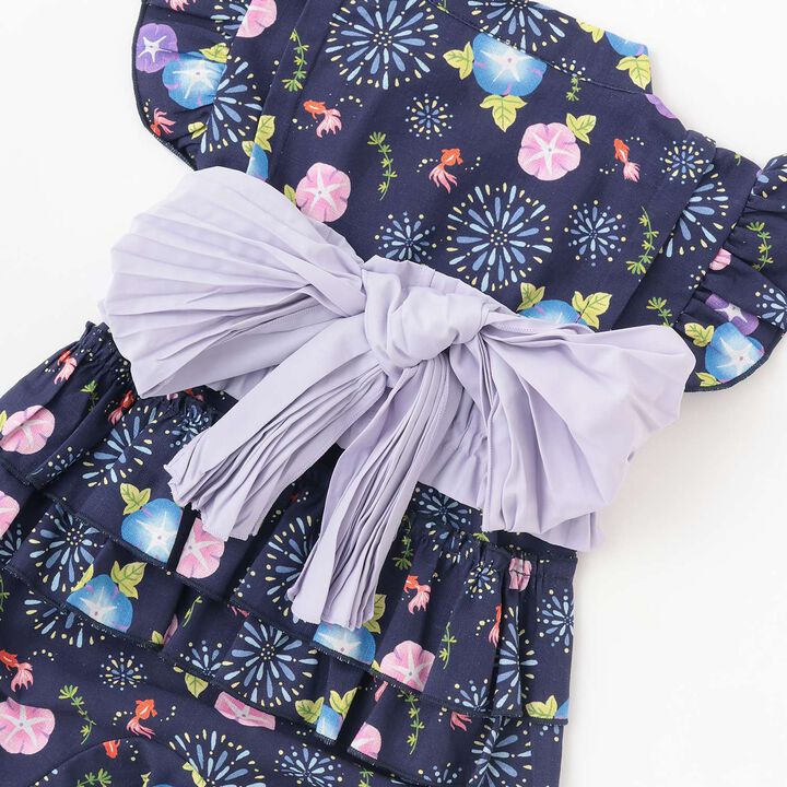 [Web Exclusive] Baby GIRLS Jinbei Set,Navy, medium image number 16