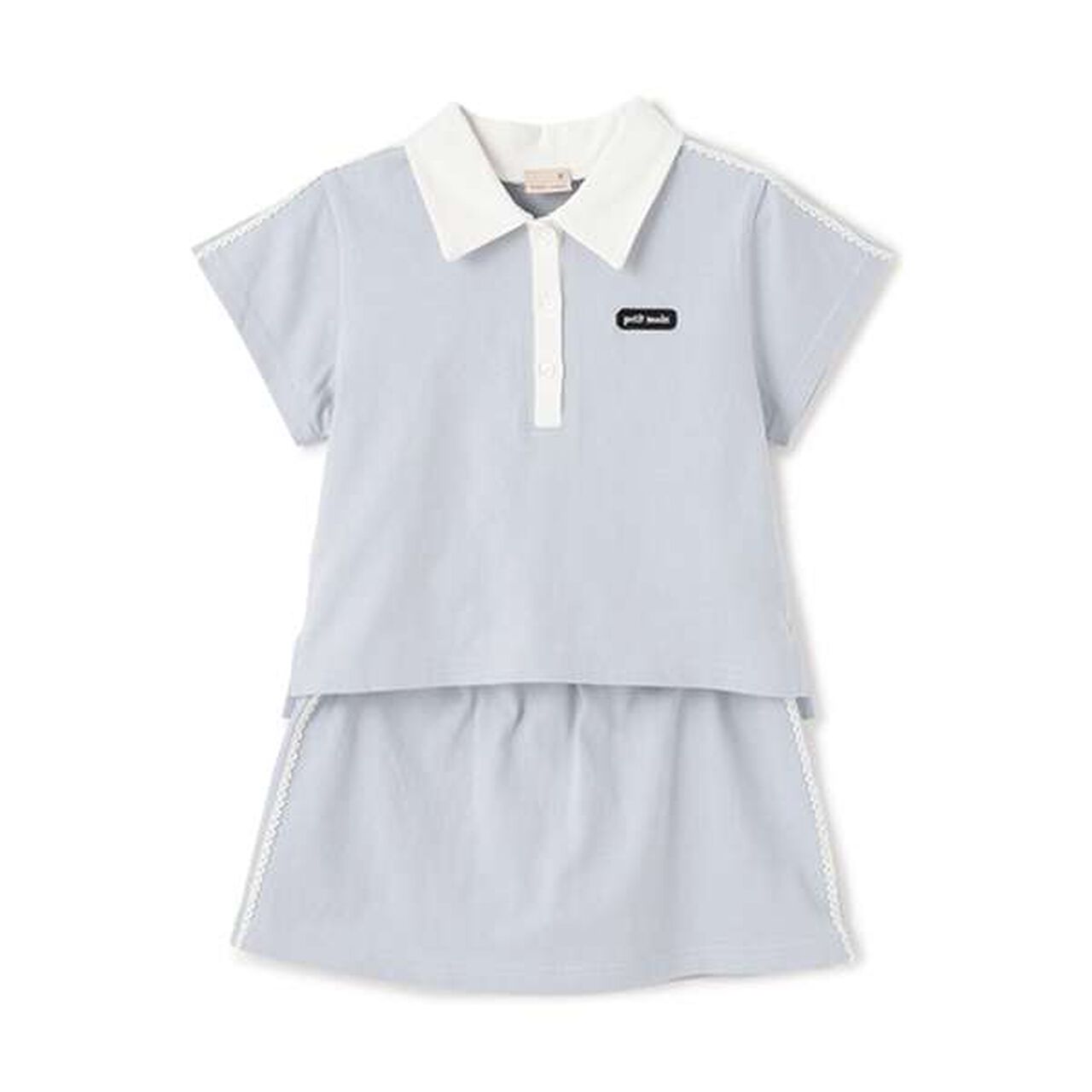 [Link/Cool Touch] Polo Outfit Set,Light gray, large image number 19