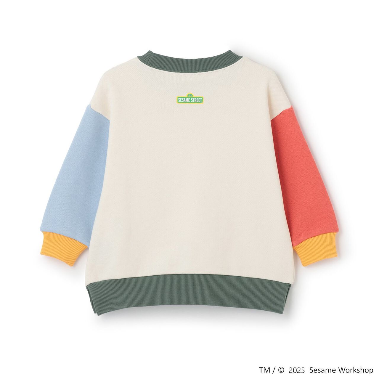 [SESAME STREET] Character Full Sweatshirt,Light blue, large image number 7