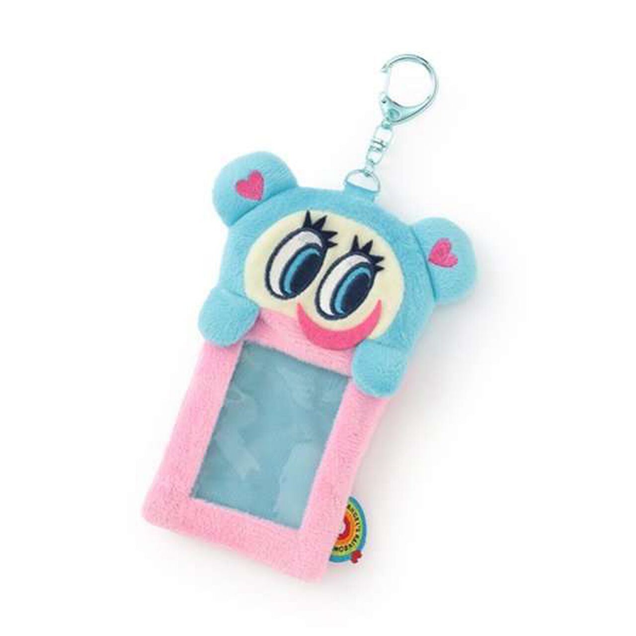 Mr. Nakamura Plush Toy Card Case,Blue, large image number 0