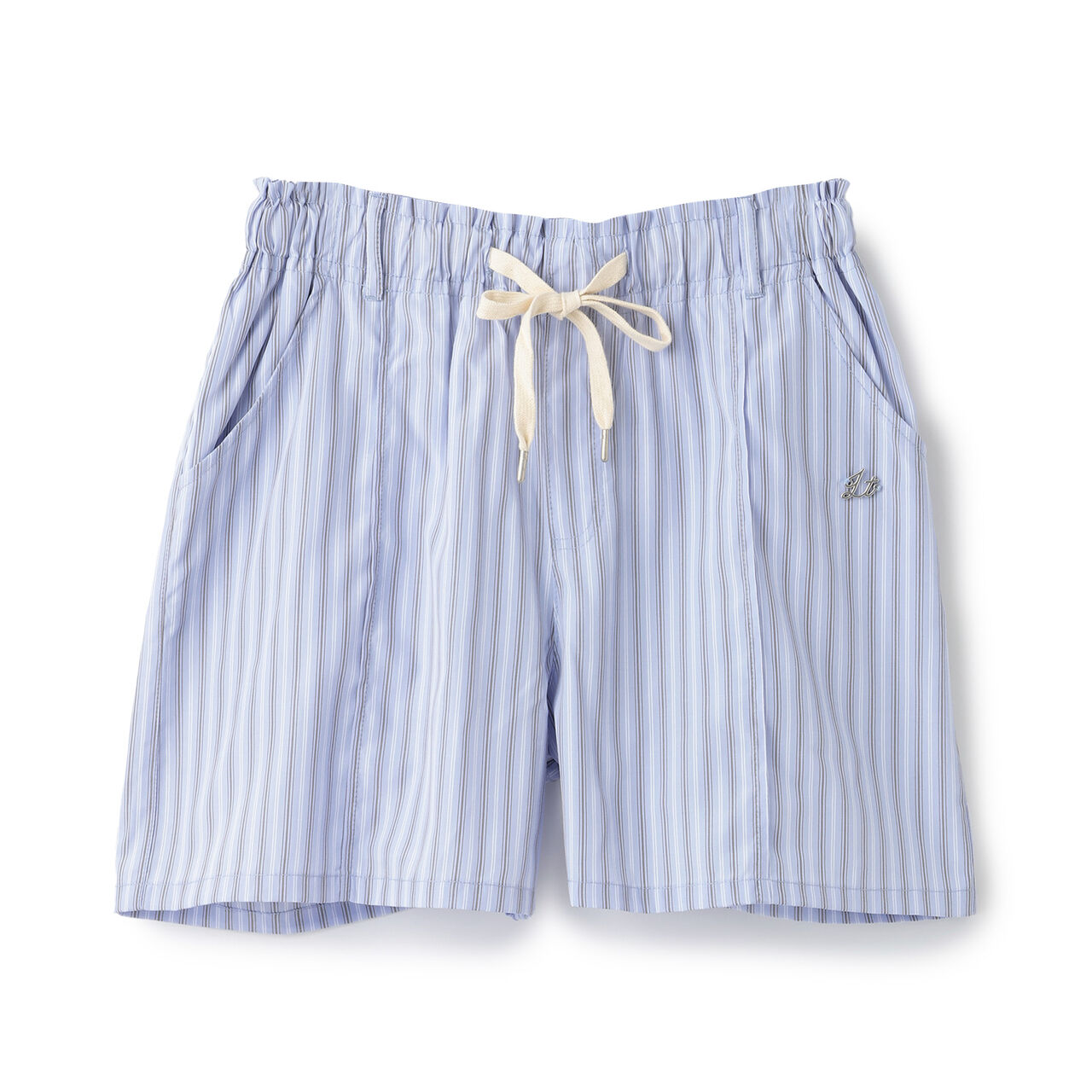 [Set Available] Chill Easy Stripe Shorts,Blue, large image number 6