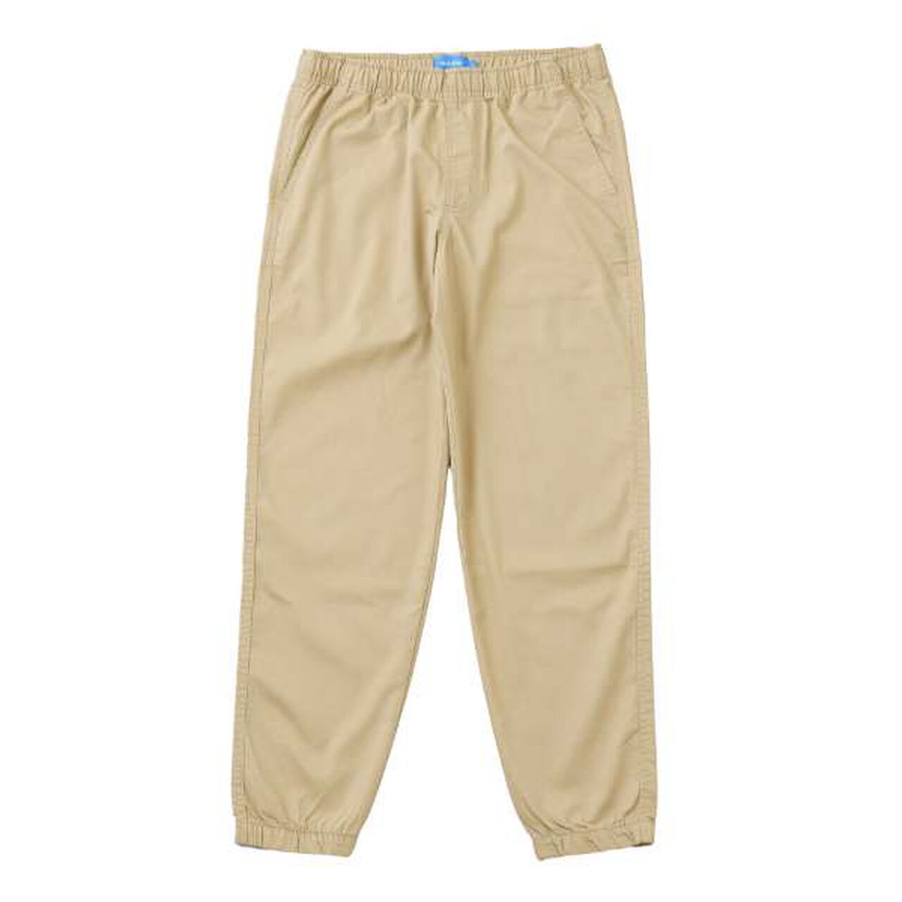 Cotton-Poly Stretch Twill Jogger Pants,Beige, large image number 0