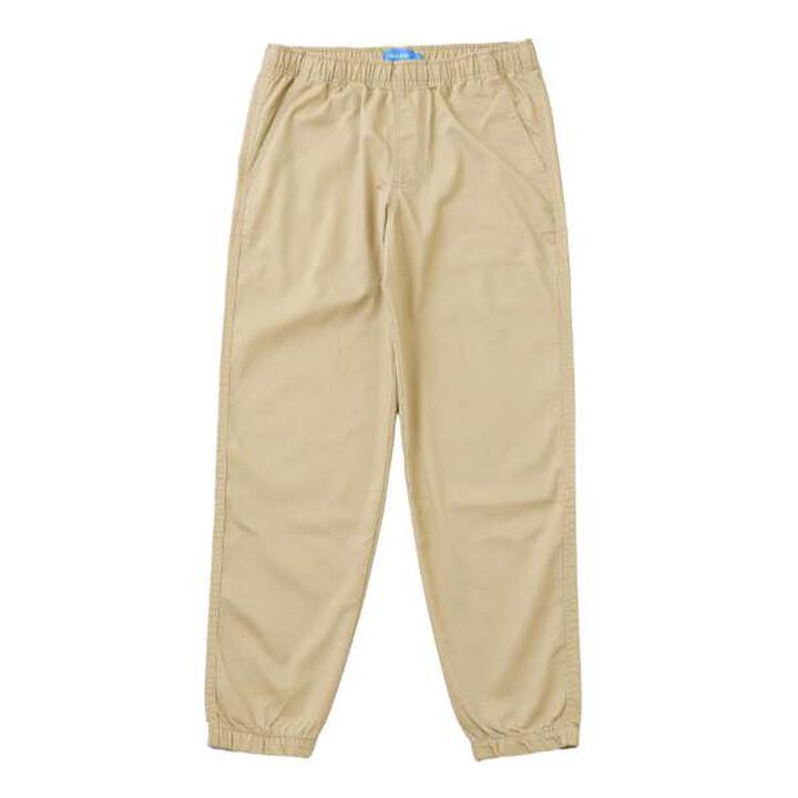 Cotton-Poly Stretch Twill Jogger Pants,Beige, medium image number 0