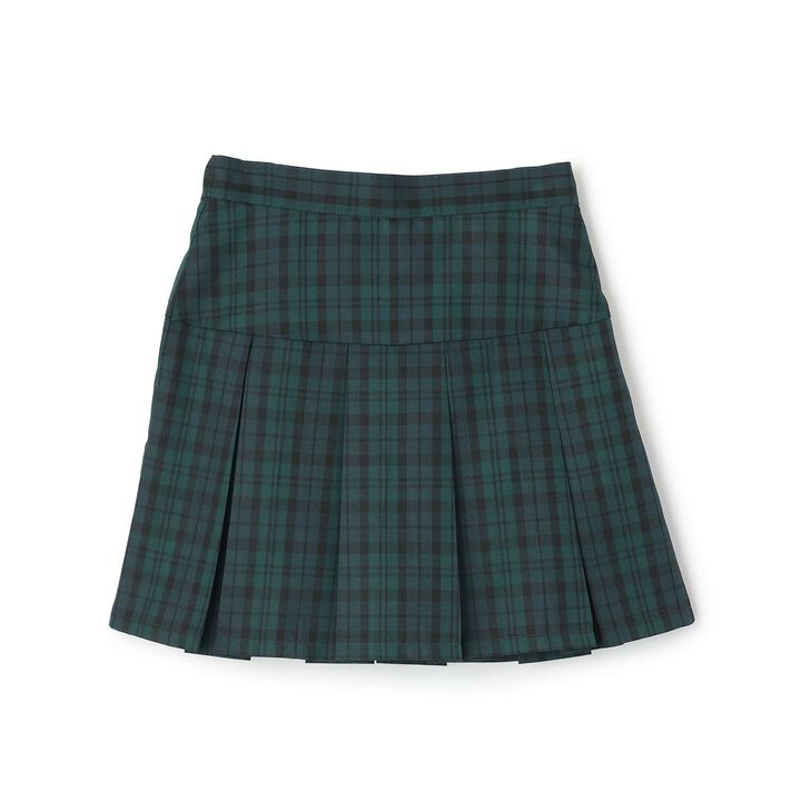 [Graduation Attire] Box Pleated Skirt-Pants,Light gray, medium image number 4