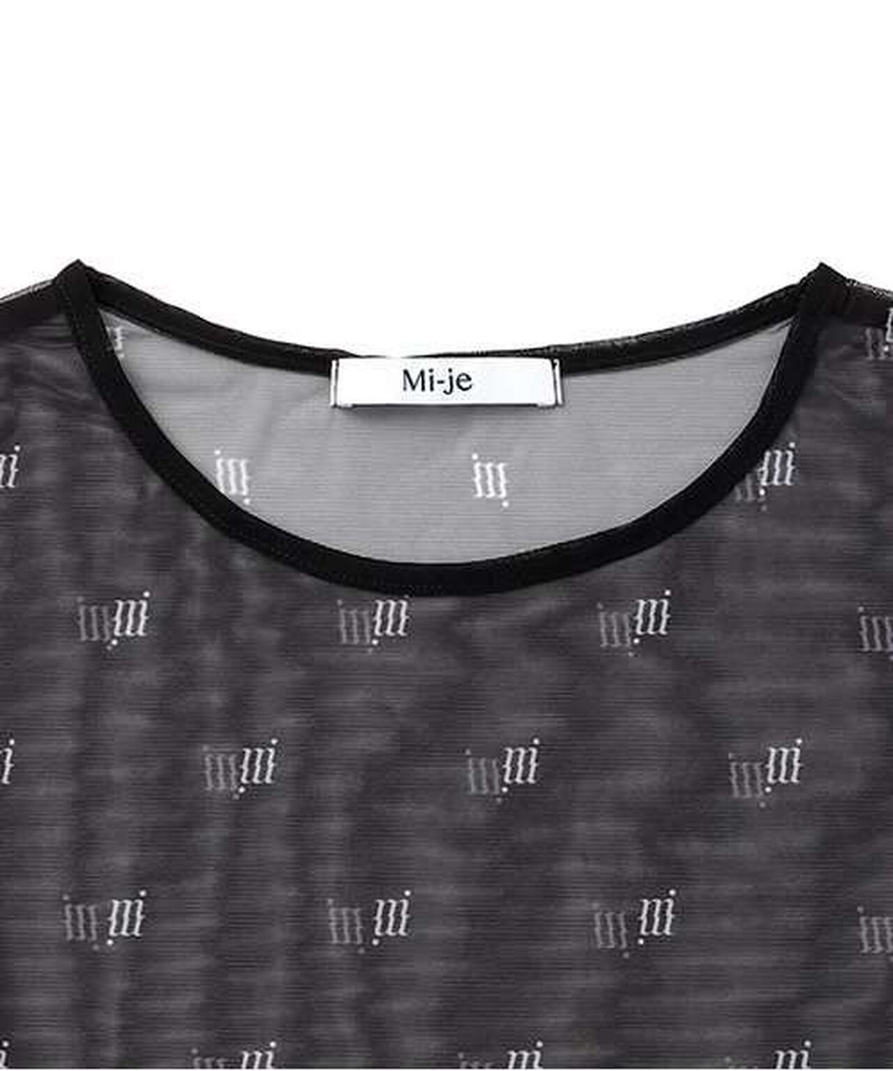 Monogram Sheer Inner Wear,Ivory, large image number 10