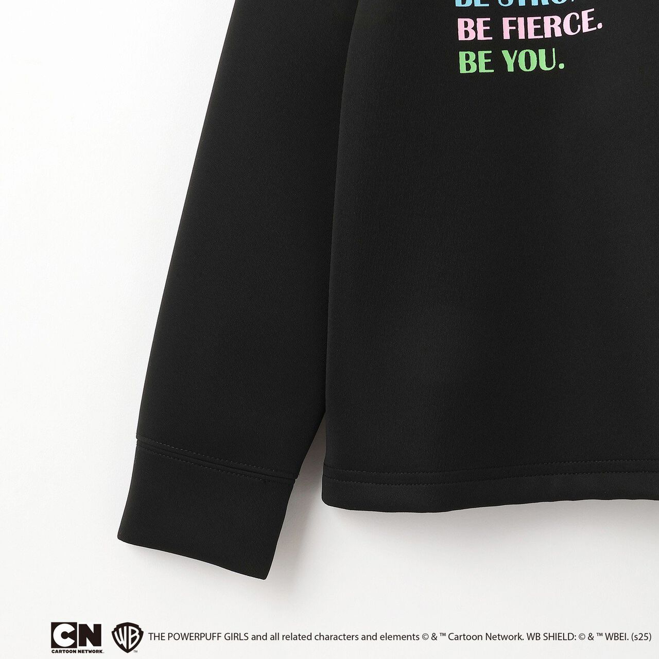 [Anti-Stain Finish] Powerpuff Girls Ponte Logo Crew,Magenta, large image number 5