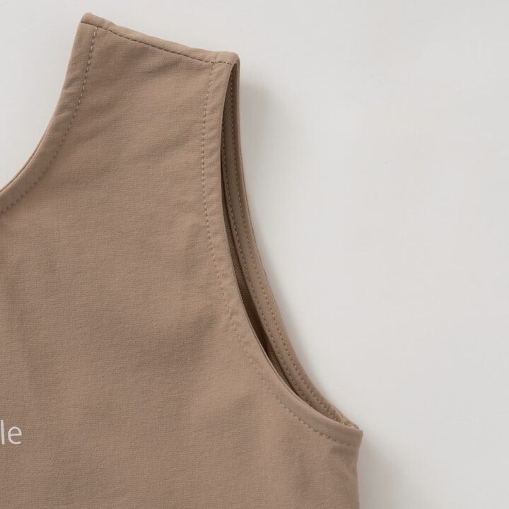 [Amphibious] Balloon Hem One-Piece Dress,Beige, medium image number 12