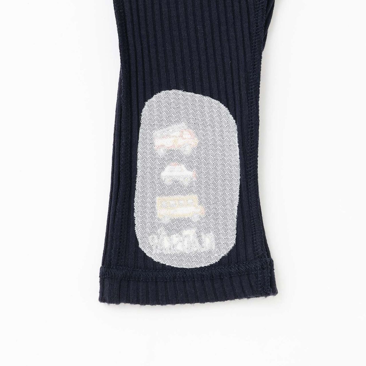 [Restock] Long-Length Leggings with Working Vehicle Embroidery,Brown, large image number 5