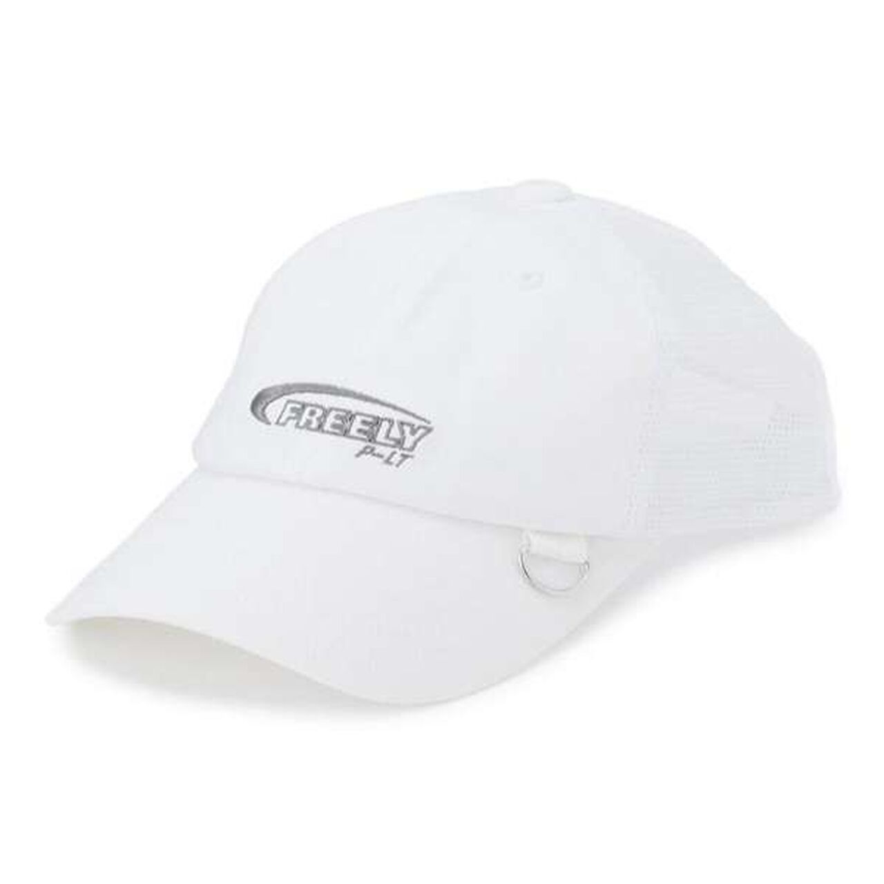 Logo Embroidered Mesh Cap,Black, large image number 8