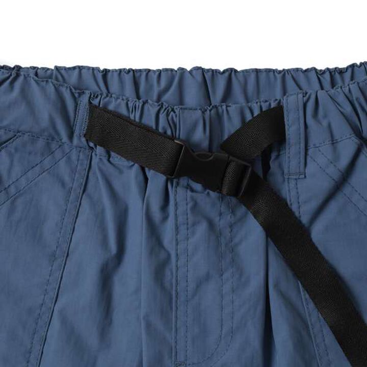 [Water-Repellent] Nylon Washed Climbing Half Pants,Black, medium image number 2