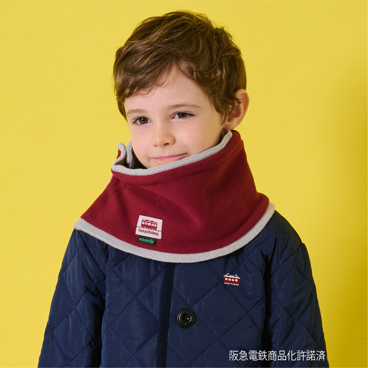 [Hankyu Train] Reversible Snood,Gray, medium image number 4
