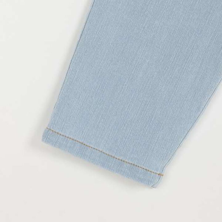 [Link] Flower Embroidery Overalls (Kids),Ivory, medium image number 4