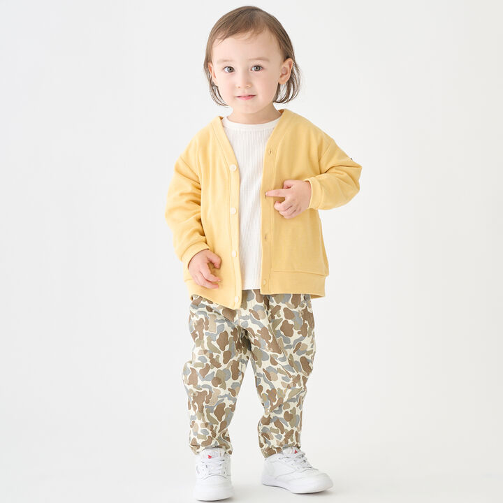 [Pollution-Resistant] Cut Cardigan,Yellow, medium image number 2