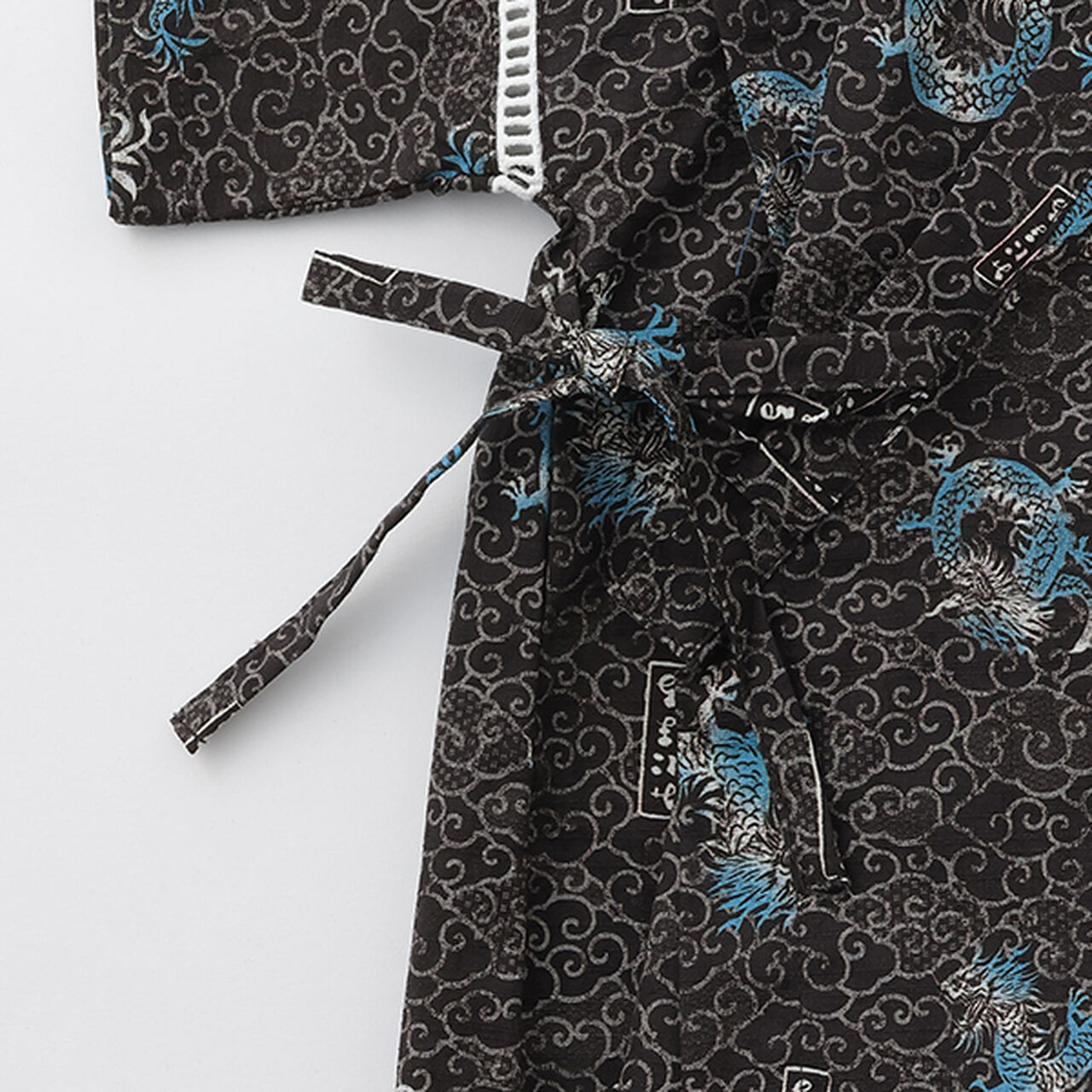 Assorted Boys Jinbei,Charcoal gray, large image number 4