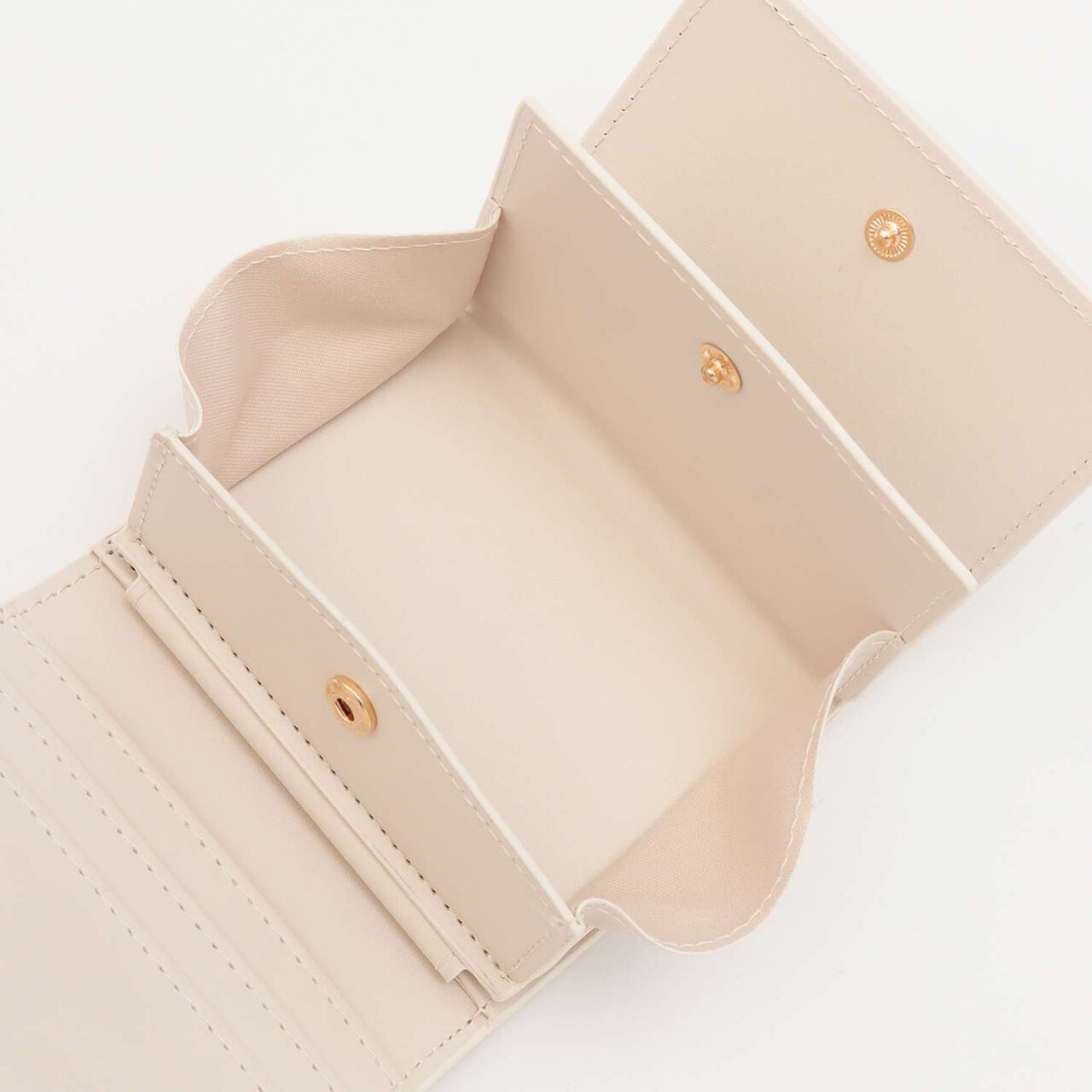 Ribbon Box Coin Trifold Wallet,Pink, large image number 4