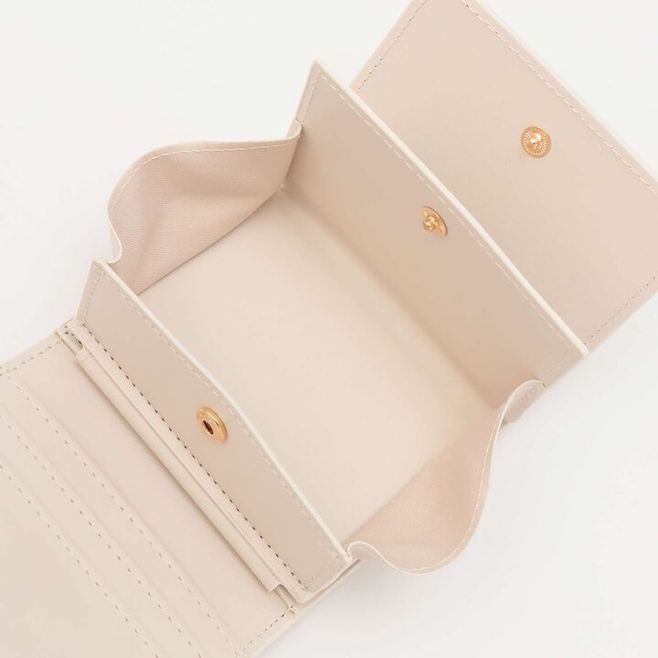 Ribbon Box Coin Trifold Wallet,Pink, medium image number 4