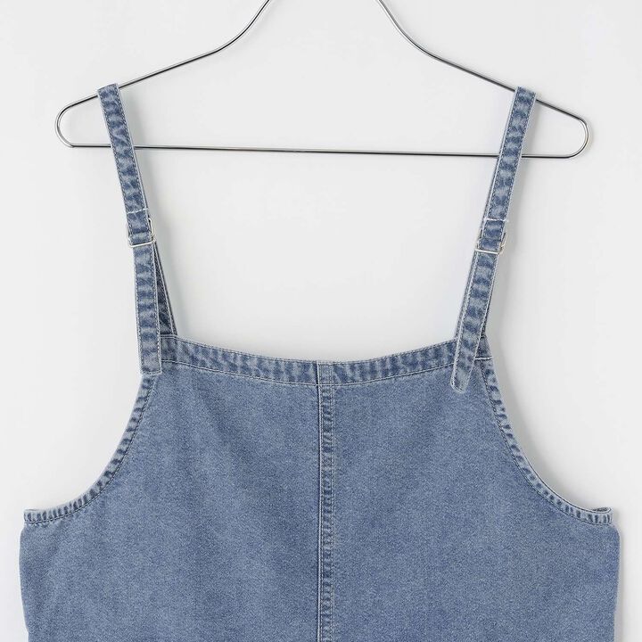 [Cool Touch] Denim Overalls,Blue, medium image number 2