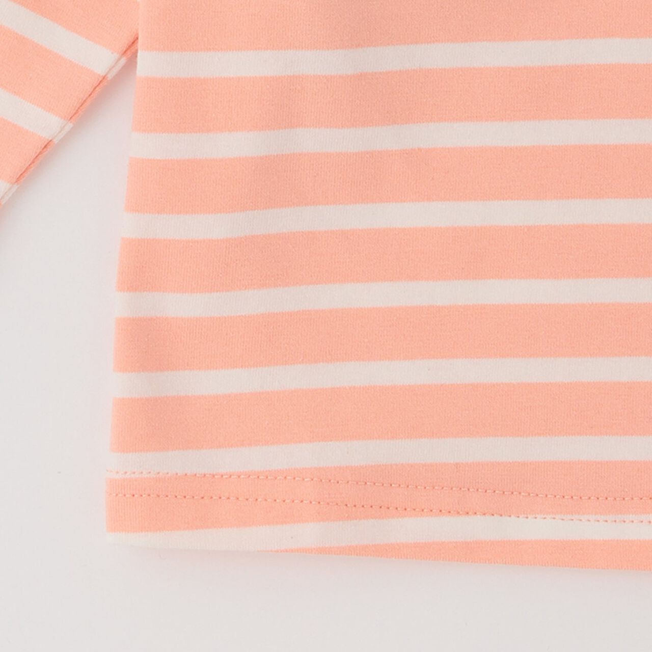 Hapidanbui Long-Sleeve T-Shirt,Peach, large image number 6