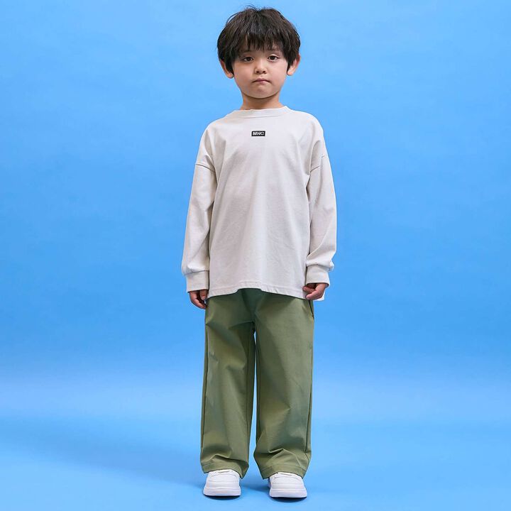 [Anti-Stain & Quick-Dry & Shape Retention] Checker Flag Printed T-Shirt [MNCM],Navy, medium image number 17