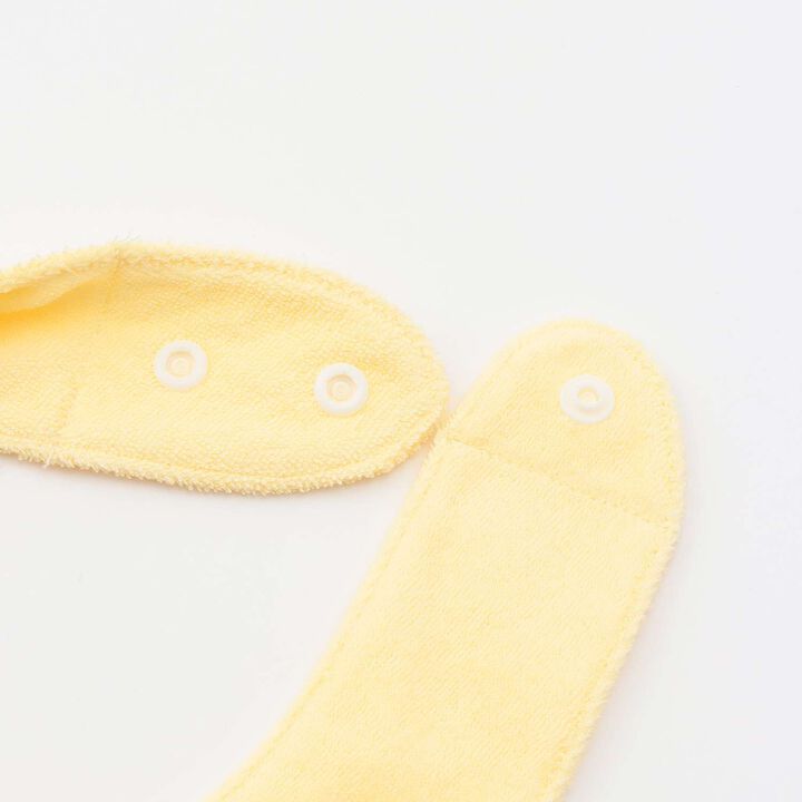 Embroidered Scallop Trim Bib,Cream, medium image number 2