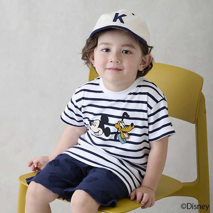 [Disney] Character Motif Short Sleeve T-Shirt,Purple, medium image number 9