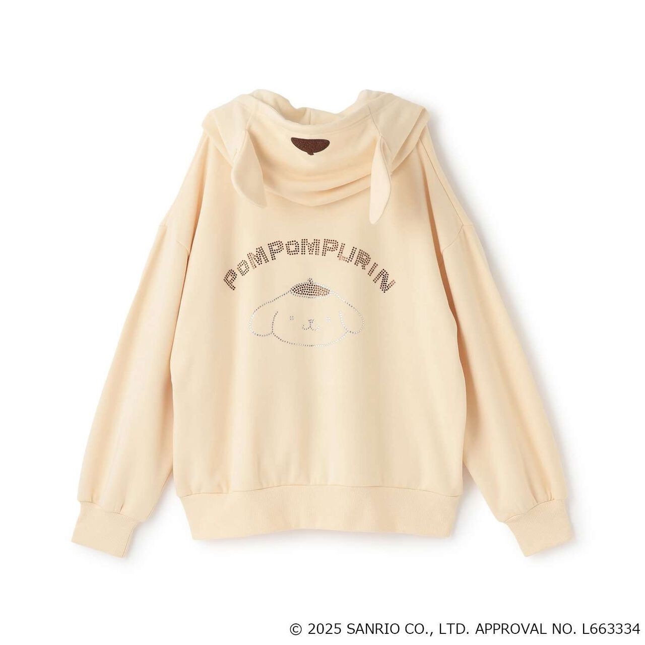 Sanrio Characters Roleplay Hoodie,Off white, large image number 32