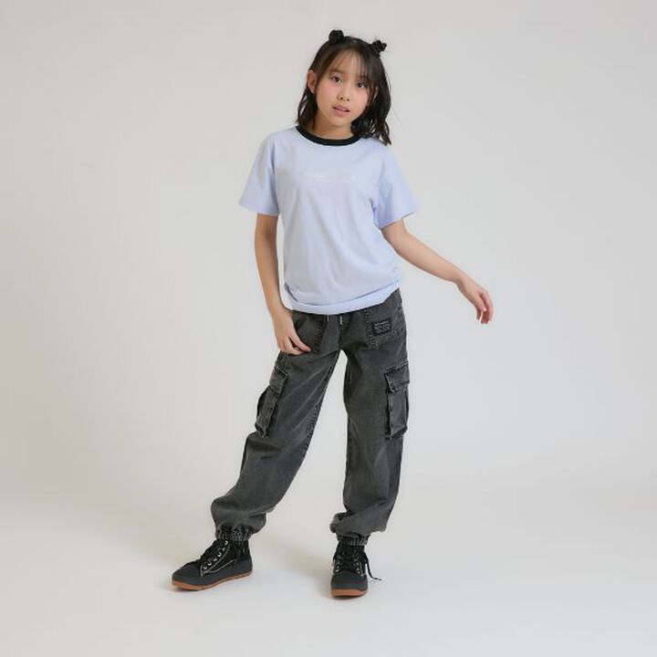Cool Touch Denim Cargo Pants,Gray, medium image number 12