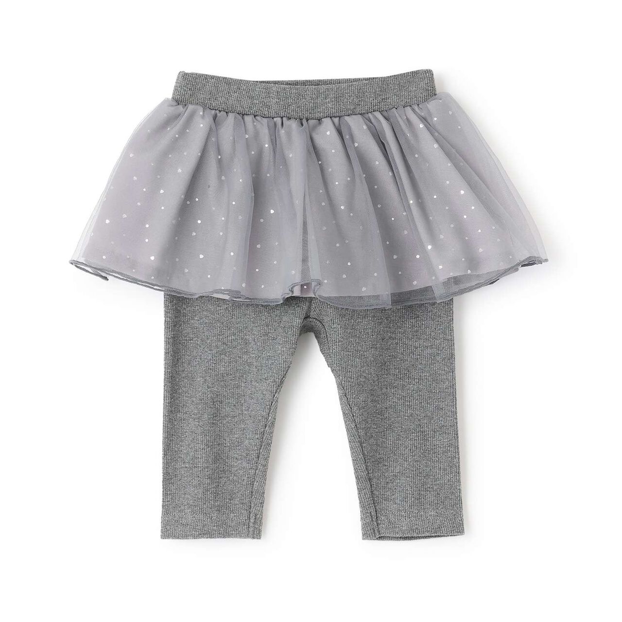 Leggings with Skirt,Light blue, large image number 0