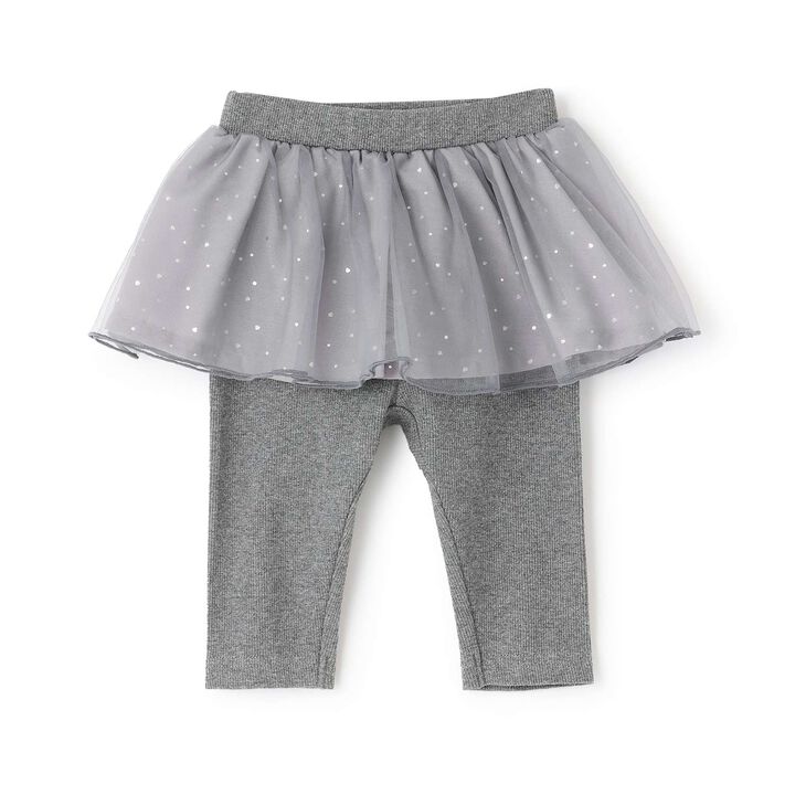 Leggings with Skirt,Light blue, medium image number 0