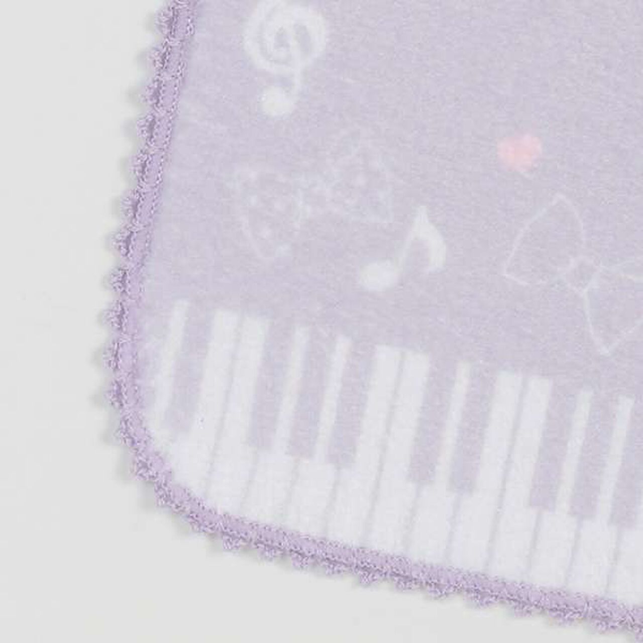 Piano Pattern Hand Towel,Lavender, large image number 3