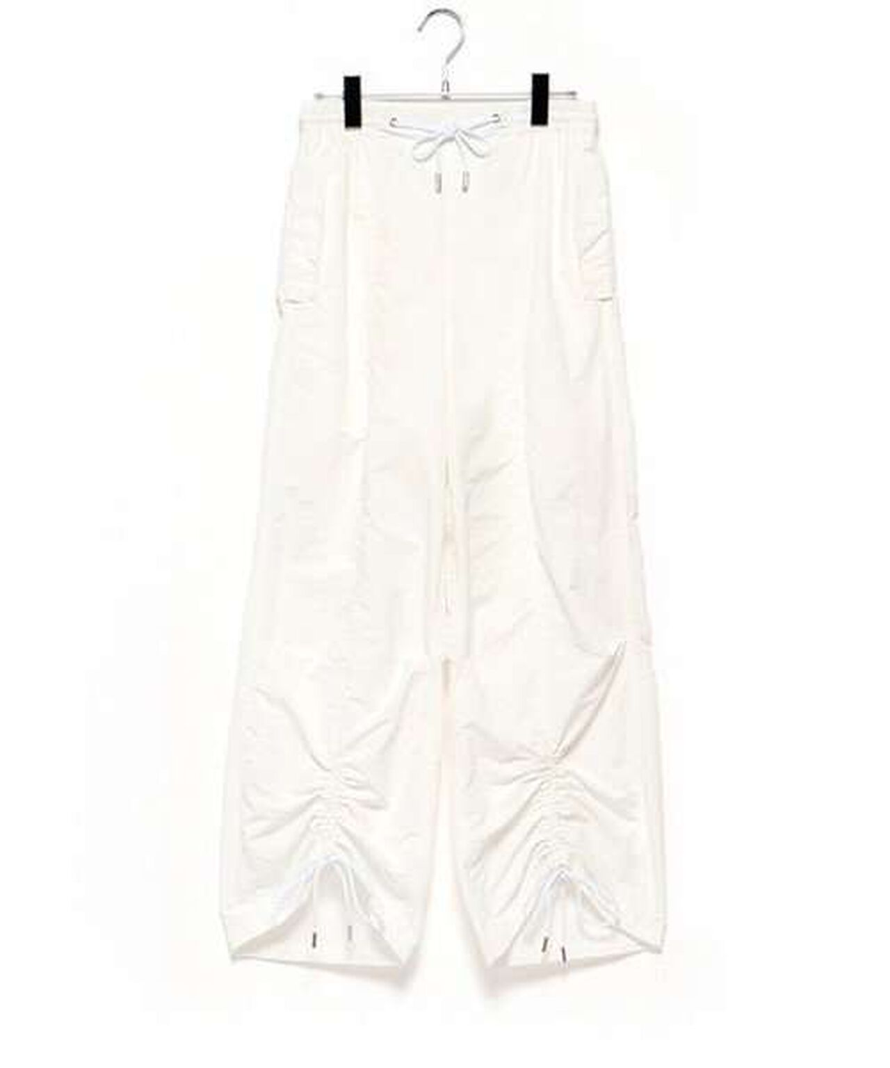 Shirred Wide Pants,Navy, large image number 20