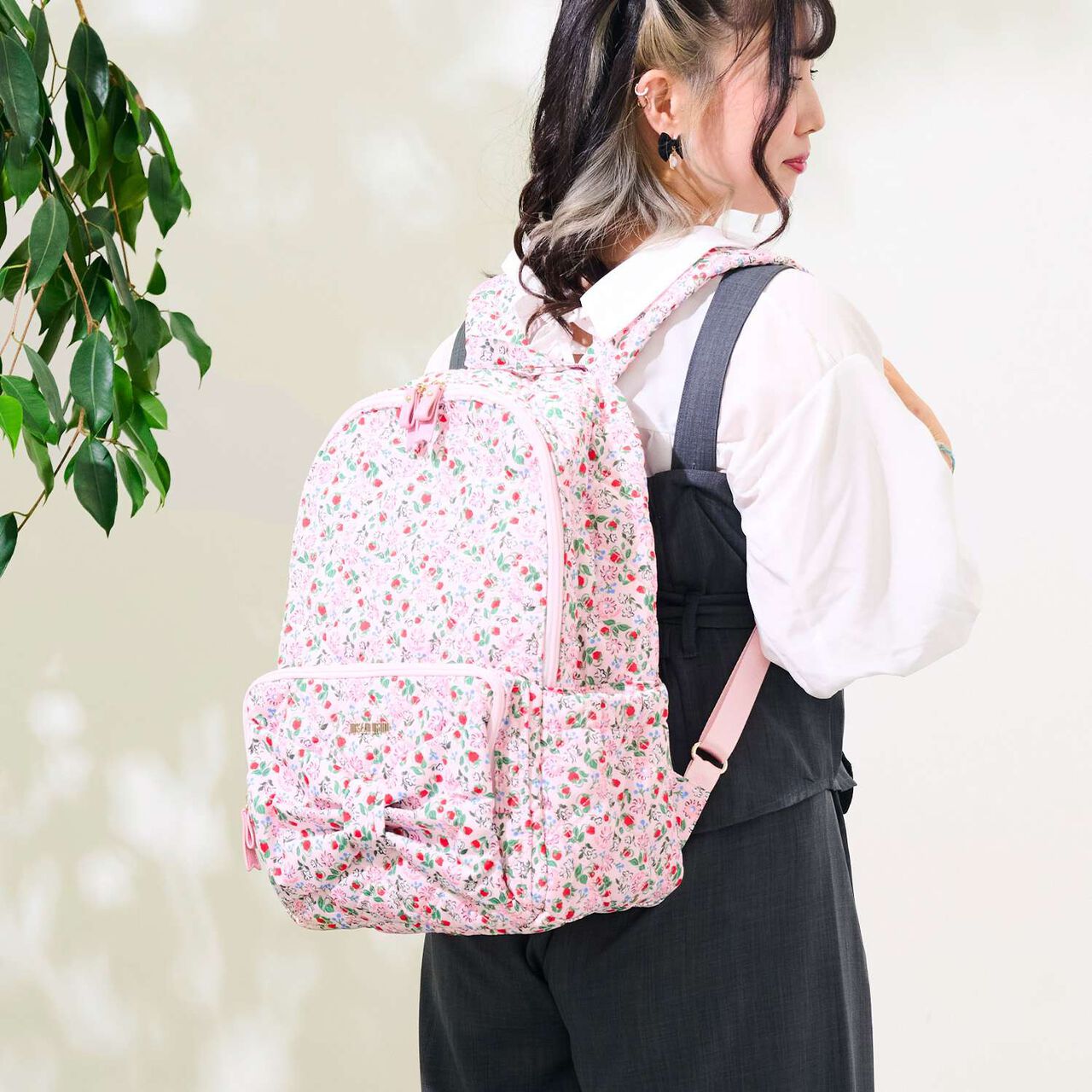 [Cath Kidston] Mothers' Backpack Approx. 23L Capacity,Off white, large image number 1