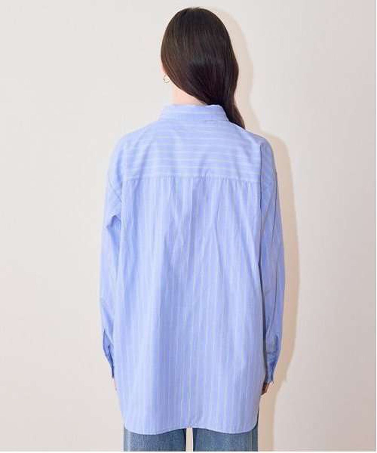 Loose Shirt,Off white, large image number 8