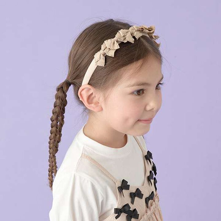 Ribbon Ribbon Headband,Black, medium image number 6