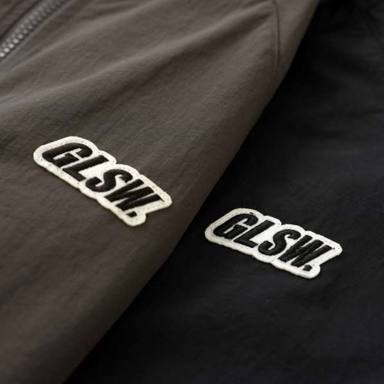 [GLSW.] Nylon Zip-Up Outerwear (Set Up Compatible),Charcoal gray, large image number 7