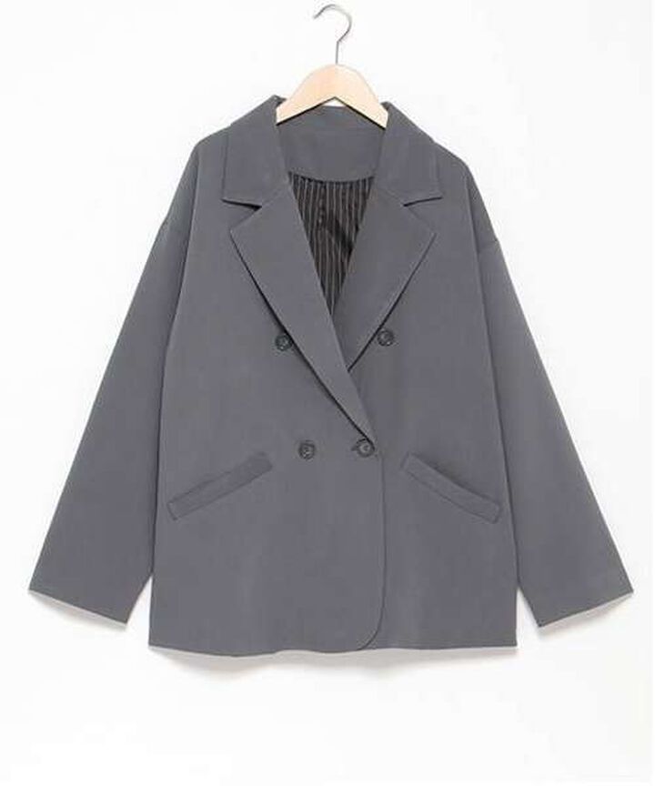 Loose Jacket,Gray, medium image number 2