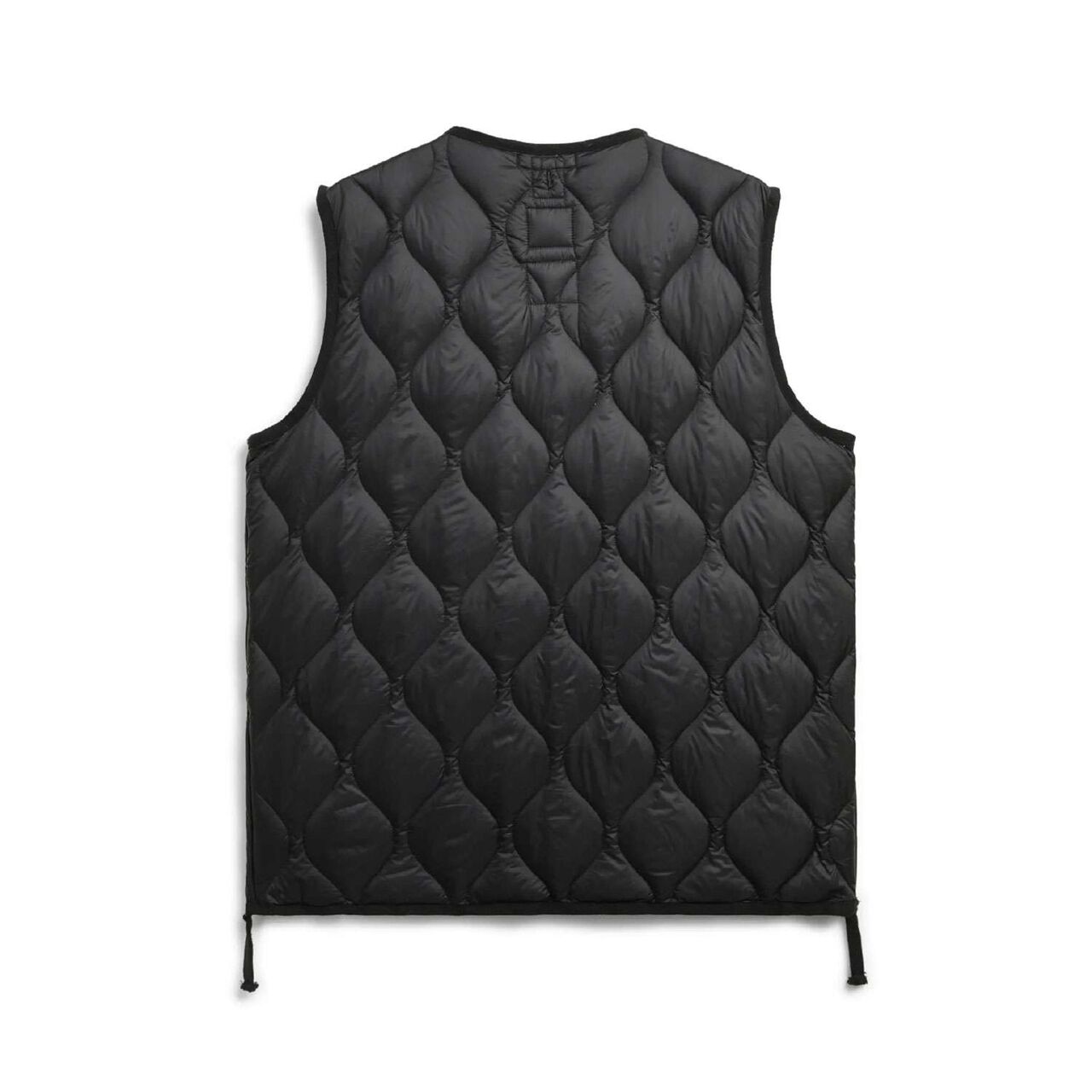 [Parent-Child Matching] [DAD] [TAION] Military V-Neck Down Vest,Black, large image number 4